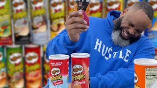 FAT MAN vs 13 FLAVORS of PRINGLES