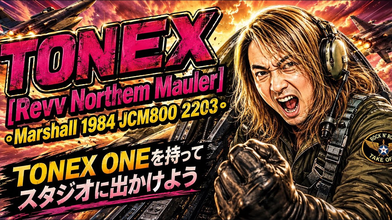 TONEX（Revv Northem Mauler）・Marshall 1984 JCM800 2203