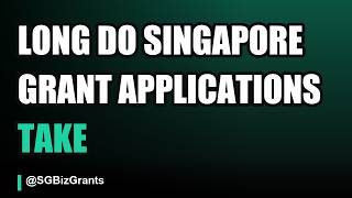 How Long Do Singapore Grant Applications Take?