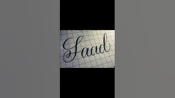 "Saad" #name #namestatus #saad #calligraphy #handwriting @muhammadsaad7966