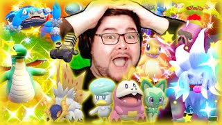 100 Shiny Reactions in Pokémon Scarlet & Violet!