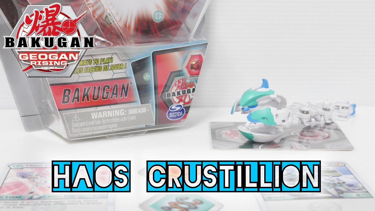 HAOS CRUSTILLION Single Pack | Geogan Rising | BAKUGAN UNBOX
