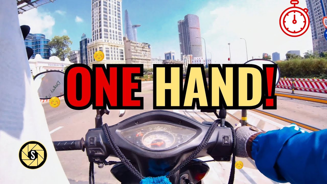 One Hand Flower Delivery! 4K 60 FPS POV