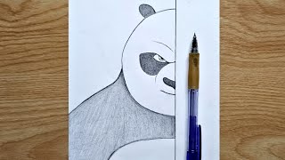 How to draw Pu |  Kung Fu Panda | Easy step by step