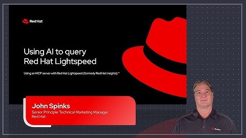 Using AI to query Red Hat Lightspeed