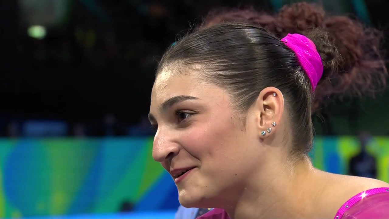 Manila Esposito - All Around - Campionato Europeo Ginnastica Artistica - Leipzig - 29-5-25.mp4