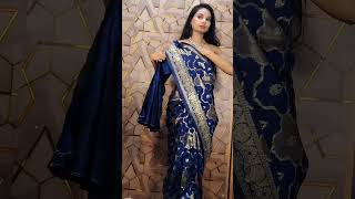 indo western Saree tutorial ✨✨#makeup #makeuptutorial #saree