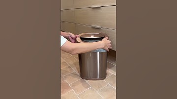 Still putting trash bags in incorrectly?  #ninestars #kitchen #homedecor #motionsensor
