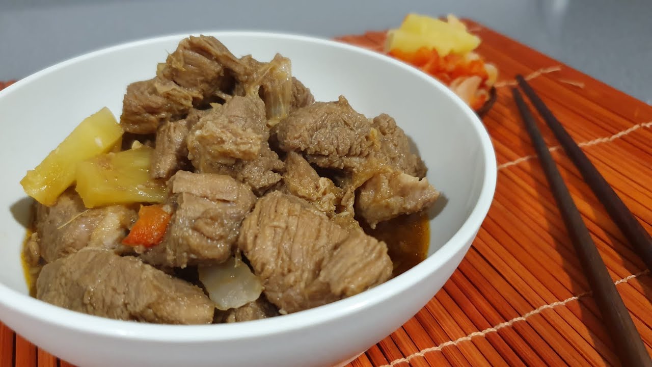 Cerdo Agridulce con Thermomix