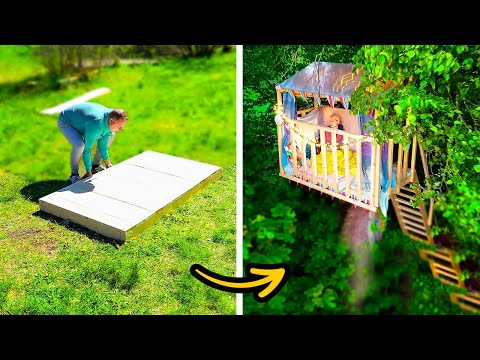 Vidéo: Idées de cabanes dans les arbres pour adultes – Comment faire une cabane dans les arbres pour adultes pour votre jardin