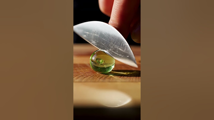 Slicing a Glass Grape: Ultra Macro ASMR #macro #asmr #satisfying