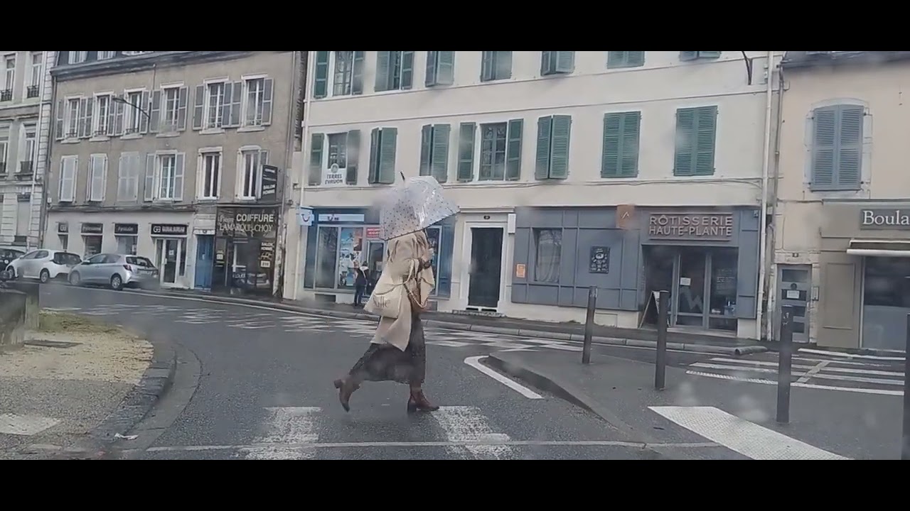 Driving Pau (France) Béarn 