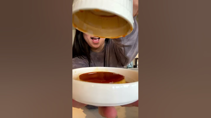 Japanese Caramel Custard Pudding - Purin