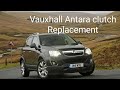 How to Replace Vauxhall Antara clutch 2.2 cdti  2011