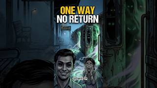 Platform 13 Ka Raaz 😱 | Haunted Train Horror Story in Hindi | One Way No Return #shorts #shortsfeed