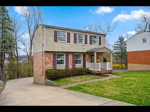 278 Woodridge Drive, Carnegie, PA home video tour
