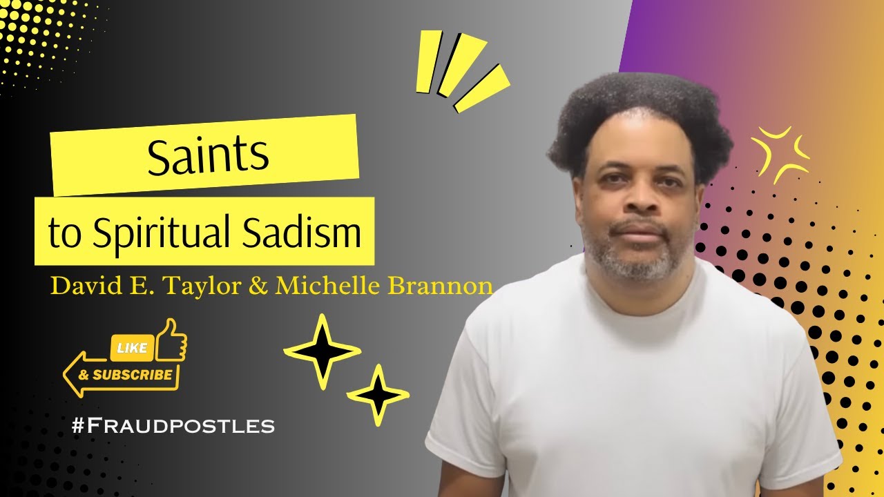 Saints to Spiritual Sadism: KOGGC David E. Taylor & Michelle Brannon's Darkness Exposed!