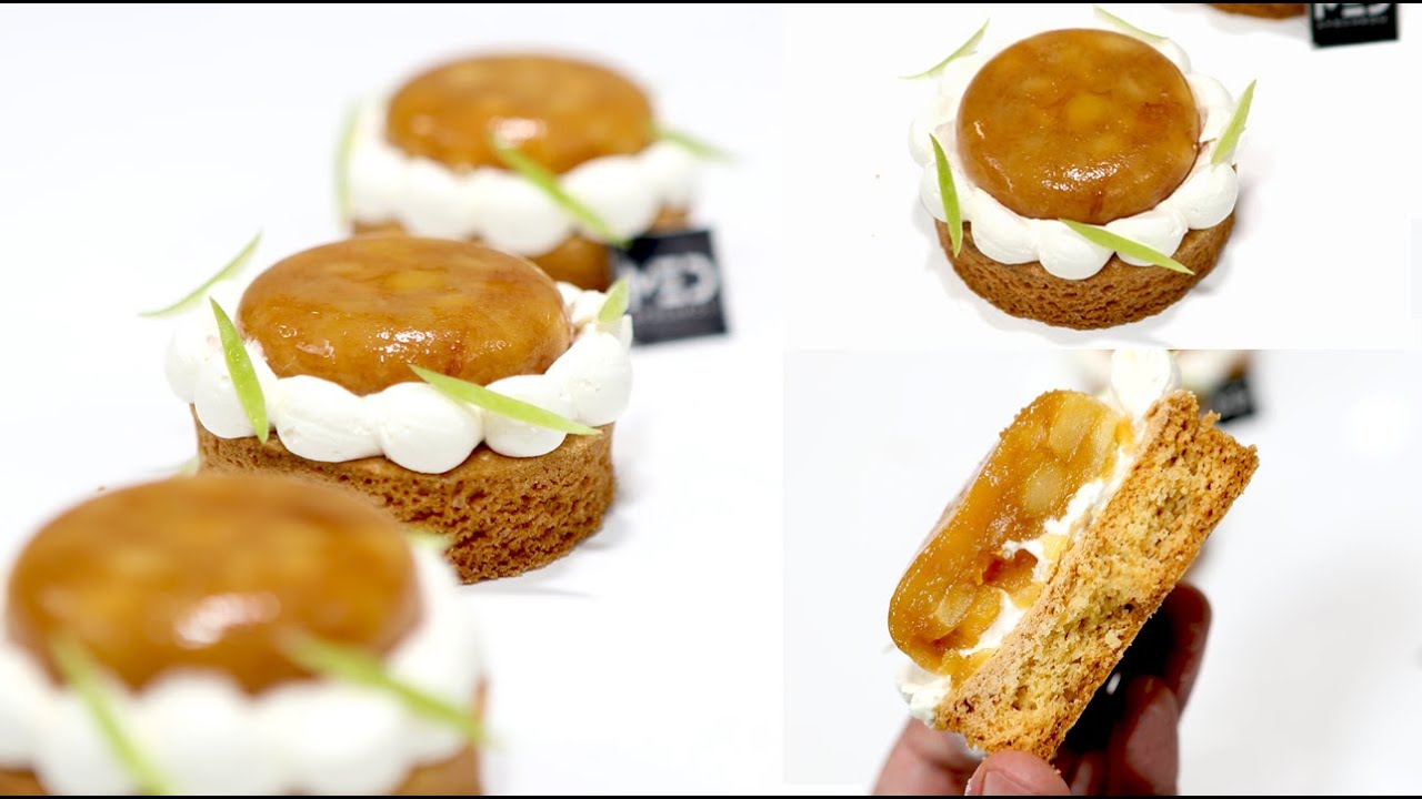 طارط التفاح  tarte tatin بطريقة الباتسريات الكبار !!! بالأسرار الحقيقة للذة و القرمشة