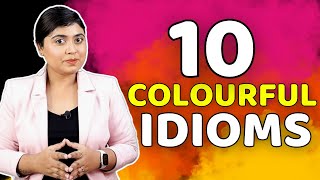 Colourful Idioms & Expressions in English! screenshot 5