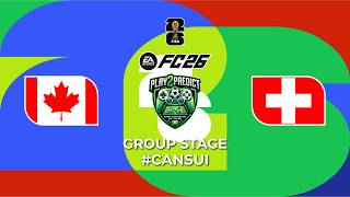 [WORLD CUP 2026] CANADA vs SWITZERLAND – GROUP STAGE (GROUP B) 2025/26