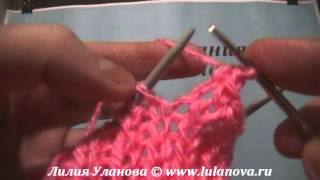 Как закончить вязание на спицах крючком - How to finish knitting, crochet Как закончить вязание на спицах крючком - How to finish knitting, crochet