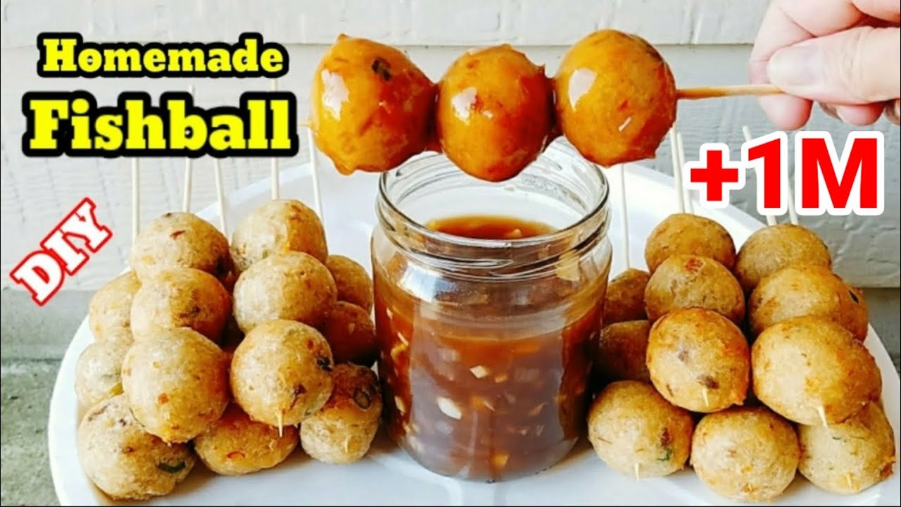 The Best FISH BALLS Recipe FILIPINO STYLE 🍡, Easy Fishballs With Sauce  Recipe
