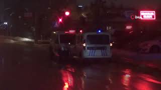 Afyon merkezde otomobilden pompalı tüfekle ateş ederek adam vurdular!