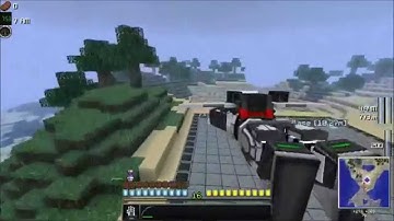 Minecraft: Modular PowerSuits + SmartMoving - Flying animation test