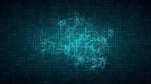 Binary Codes And Connectivity Stock Motion Graphics