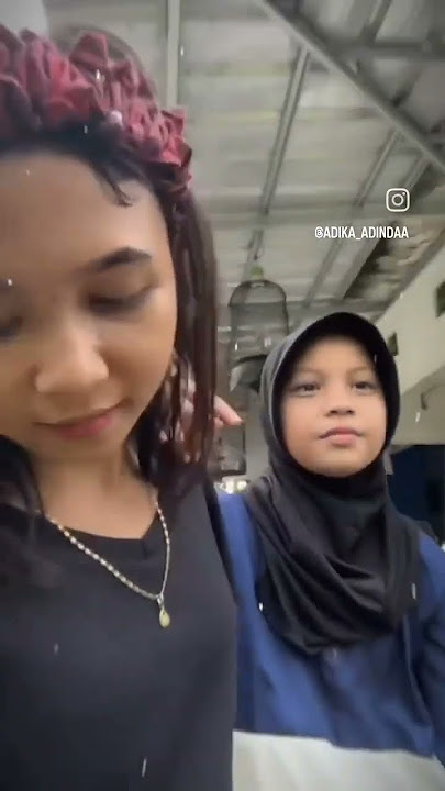 cie cie randi ka salting liat dinda😆lama gak ketemu sama dinda randika jadi salting liat dinda😊