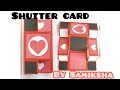 How to make a Shutter Card || Tutorial || Explosion box ideas || Scrapbook Ideas || Samiksha