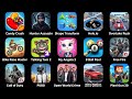 Candy Crush &amp; Hole.io Gameplay | Hunter Assassin, Shape Transform, Bike Race Master