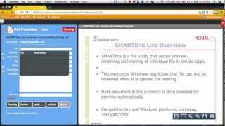 DocuShare SMARTindex GUI preview Update