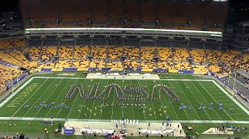 Halftime in 30 Seconds - Pitt vs. Boston College - 11/30/2019 - Moon Landing Show and Senior Rec