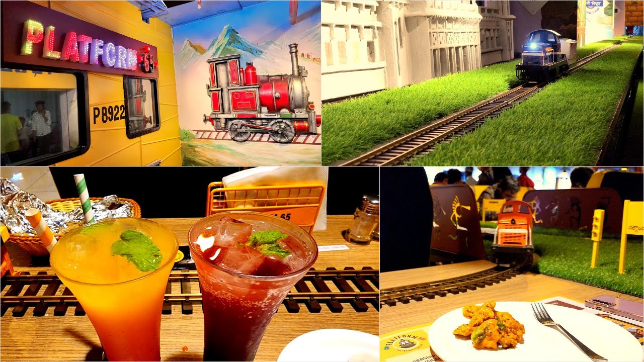 Platform 65 First Railway Theme Based Restaurant in Warangal YouTube