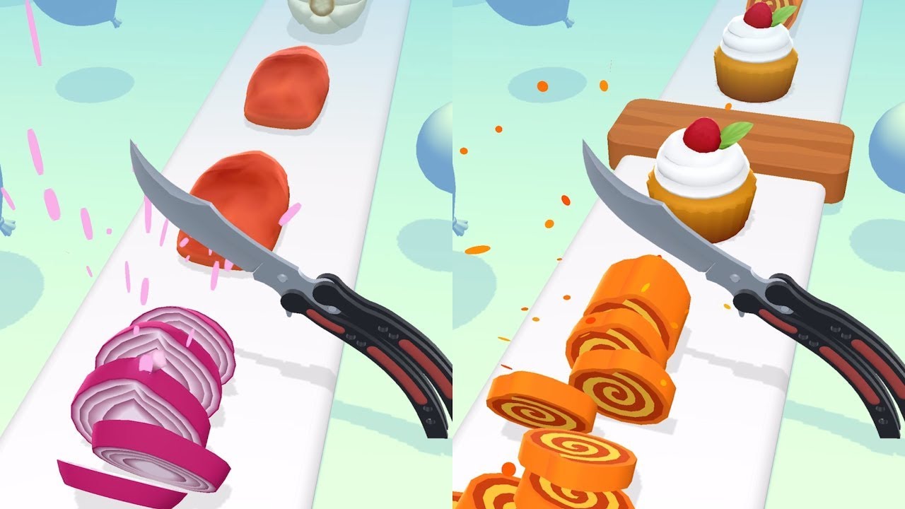 Perfect Slices! Very Satisfying And Relaxing ASMR Slicing Game - YouTube