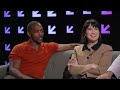 Zoë Chao, Anthony Mackie, & Kristian Mercado from "If You Were the Last" in the 2023 SXSW Studio