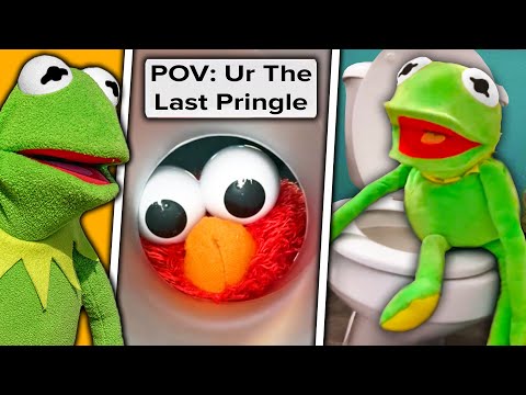 Tik Tok Memes Kermit The Frog and Elmo Sent Me (Brain Rot Edition)