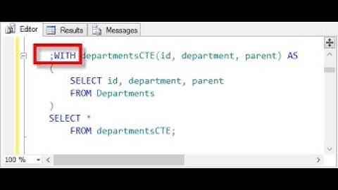Azure TSQL DWH/Synapse Limitation #2 - Using CTEs