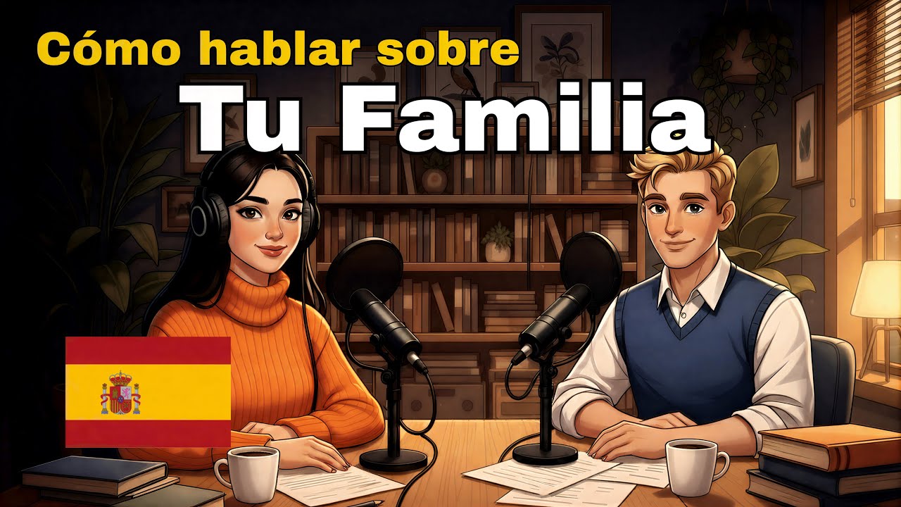 Talk About Your Family in Spanish  Easy Conversation Practice  For Beginners A1–A2