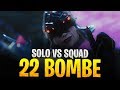 22 BOMBE IN SOLO vs SQUAD! LA PARTITA DEFINITIVA | FORTNITE ITA