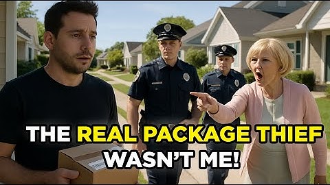 HOA Karen ACCUSES Me of Stealing My Own Package—Calls the Cops!