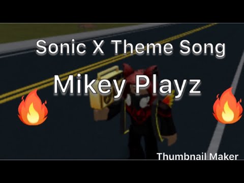 Roblox Sonic X Theme Song Youtube - sonic x song roblox