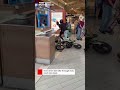 Police arrest teens following dirt bike mall stunt