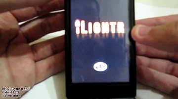 HTC G1/Dream - Running Cyanogen 6.1 Stable (#Android 2.2.1)