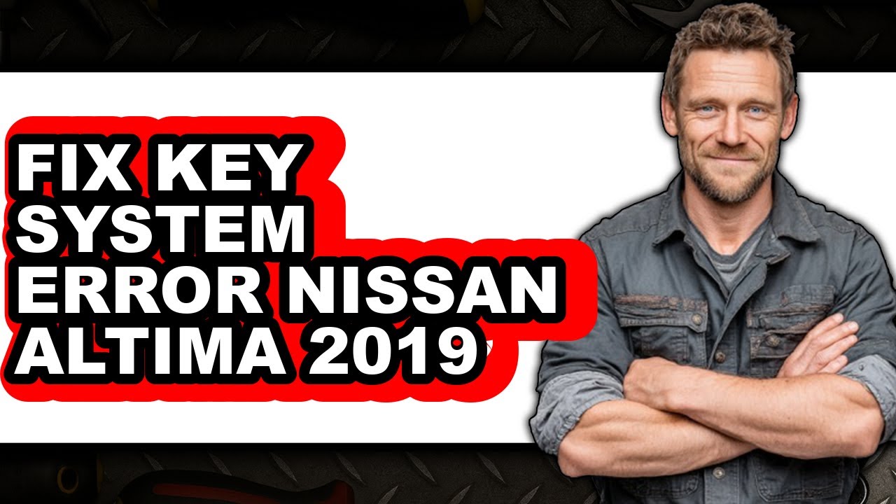 Key System Error How to Fix Key System Error Nissan Altima 2019 (Only Way) - YouTube