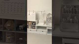 My new desk Setup that i am loving so far! #shorts #home #desk #setup #aesthetic #white #inspo #cute