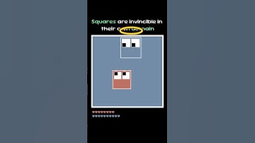 Squares are invincible in their domain #square #simulation #coding #battle #color #1v1