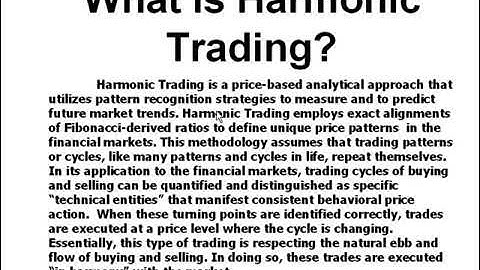 What is Harmonic Trading?