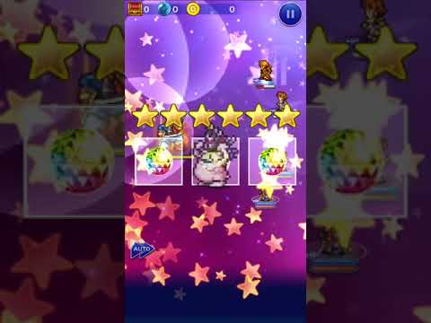 FFRK 無課金 VAコラボ ニーベルンヴァレスティお試し与ダメ比較 その② ニーベルンヴァレスティ使用